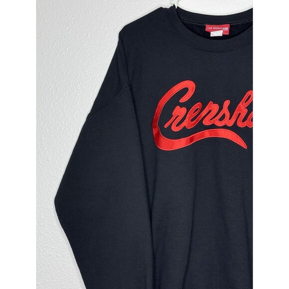 The Marathon Clothing Crenshaw Crewneck Red Black Knit Nipsey Hussle Size Large - Picture 3 of 16